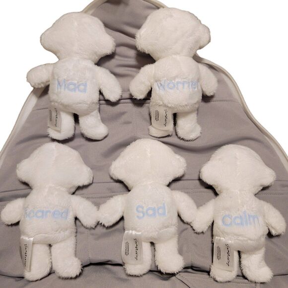 Yeti Snuggler and Book Set - Gray and White - Picture 6 of 10